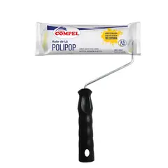 Pinceis Compel - Rolo de Lã Polipop 15cm com cabo