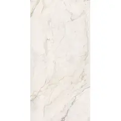 Portobello - Rodapé Porcelanato Brilhante Esmaltado Polido Branco 20x120cm Retificado Apuano Oro