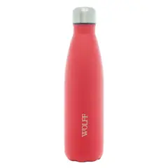 Wolff Gour - Garrafa Térmica Inox Parede Dupla Vermelho