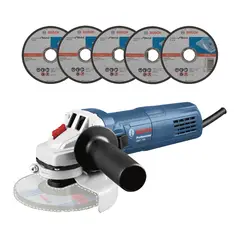 Bosch - Esmerilhadeira Gws 700, Azul, 220v