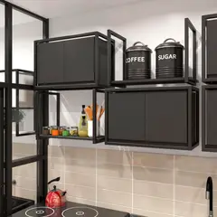 Venturi - Prateleira Industrial 44cm Preto