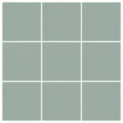 Portobello - Revestimento Mate Esmaltado Verde 9,5x9,5cm Bold Caixa 1,35m² Mint