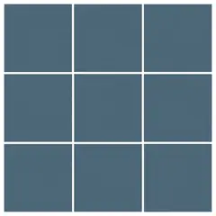 Portobello - Revestimento Mate Esmaltado Azul 9,5x9,5cm Bold Caixa 1,35m² Ultramarine