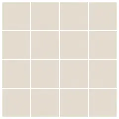 Portobello - Revestimento Mate Esmaltado Branco 7,5x7,5cm Bold Caixa 2m² Off White