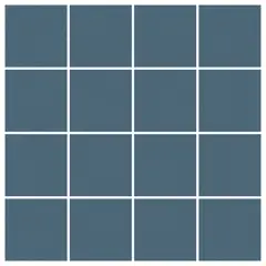 Portobello - Revestimento Mate Esmaltado Azul 7,5x7,5cm Bold Caixa 2m² Ultramarine