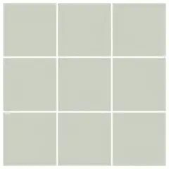 Portobello - Revestimento Mate Esmaltado Branco 9,5x9,5cm Bold Caixa 1,35m² Glacier