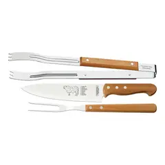 Tramontina - Jogo Churrasco Inox 3 Peças Dynamic