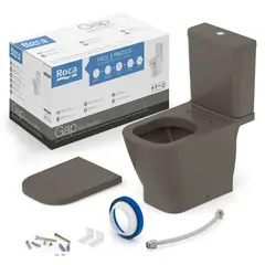 Roca - Kit Gap Bc comCaixa Completo Café