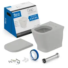 Roca - Kit Gap Bacia Convencional Completo Stone