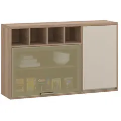 Luciane Cozinhas - Armario 120cm 2 Portas com Nicho Luciane Lari