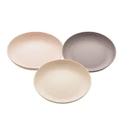 Lyor - Prato para Sobremesa de Bambu e Pp Lines Sortido 20cm -