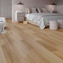 undefined - Piso Porcelanato Rústico Retificado Marrom Externo 26x106cm Carvalho Natural EXT Biancogres Caixa 2m²