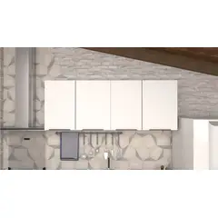 Cozimax - Armário Aéreo Aço Jupiter 144cm Branco