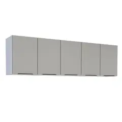 Cozimax - Armário Aéreo Aço Jupiter 192cm Cinza
