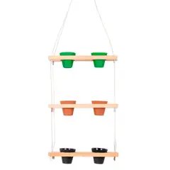 All Garden - Jardim Suspenso Mini para 6 Vasos