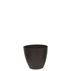 Vasart - Cachepot Plástico Bage 6x6cm Taupe
