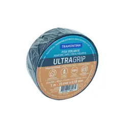 Tramontina - Fita Isolante Preta 20m 0,13x19mm