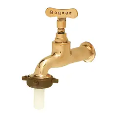 Bognar Metais - Torneira Com Bico Para Mangueiras Cromado