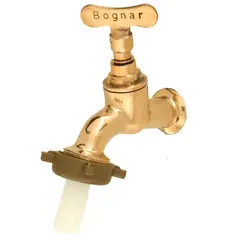 Bognar Metais - Torneira Com Bico Para Mangueiras Cromado