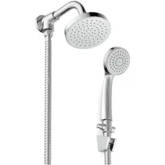 Celite - Chuveiro Parede Redondo 120mm Com Desviador e Ducha Manual Basic Cromado