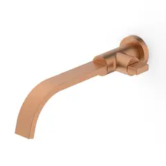 Celite - Torneira Lavatorio Parede Flow Rose Gold Matte