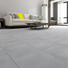 Holztek - Piso Vinilico Spc Click Concrete Cinza 4mm 30.5x122cm Caixa com 2,20m²