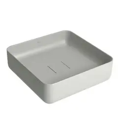 Deca - Cuba Quadrada De Apoio 40cm Barbante Cubas Slim