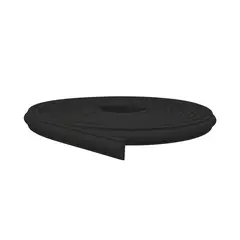Meu Rodape - Rodameio Rm106 2.3x1 Preto Rolo 2,5