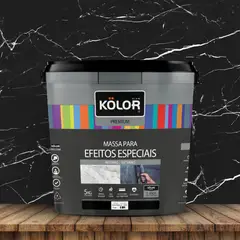 Kolor - Efeito Marmore 5kg Preto