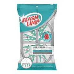 Flash Limp - Mini Varal Oval Com 8 Prendedores