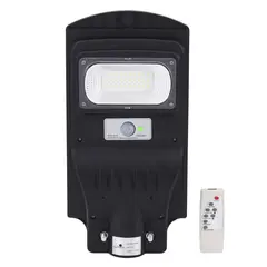 Gaya - Luminaria Solar Poste Preta 50w Biv