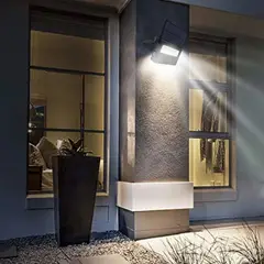 Dairu - Refletor Solar Led Sb 18W Biv Preto