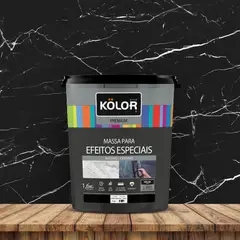undefined - Kolor Efeito Marmore 1,6kg Preto