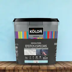 Kolor - Cimento Queimado 5,0 Kg Azul Bebê
