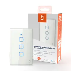 Geonav - Interr Touch para Automacao - 3 Botoes