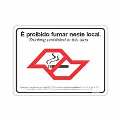 Sinalize - Placa 25x20 Cm "lei Estad. Sp 13541"