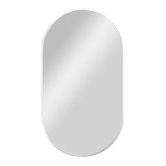 Evolux - Espelho Minimalista Capsula 40x70cm Prata