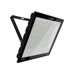 Bronzeart - Refletor Deep Solar Led 200w 6500k com Painel Solar e Controle Remoto