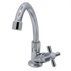 Bognar Metais - Torneira de Mesa Bica Média para Cozinha Cromada C3 1169