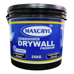 Maxcryl - Massa Pronta para Drywall 25kg