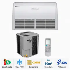 Philco - Ar Condicionado Piso Teto Inverter 36.000Btus Unidade Interno e Externo Frio 220V
