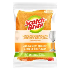 3m - Esponja Scotch-Brite Nao Risca Uni - Laranja