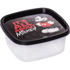 Plasútil - Pote Quadrado Decorativo Mickey Ud 1,1l