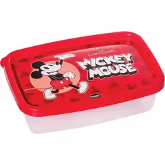 Plasútil - Pote Retangular Decorativo Mickey Ud 620 ml