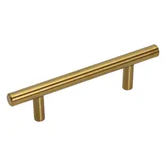 Gamet - Puxador Inox 96mm Ouro Mate Re29