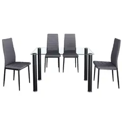 Just Home Collection - Conjunto Jantar Shade 1+4
