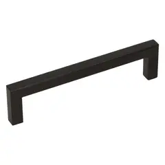 Gamet - Puxador Inox 128mm Preto Mate Uu86