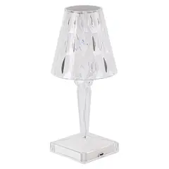 Just Home Collection - Lum Mesa Led Usb Fancy Trans