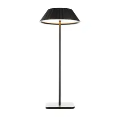 Just Home Collection - Luminária de Mesa Led UHat Preto