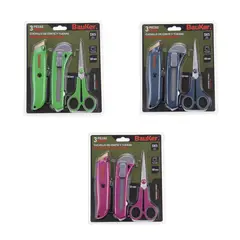 Bauker - Pack X2 Cortador E Tesoura